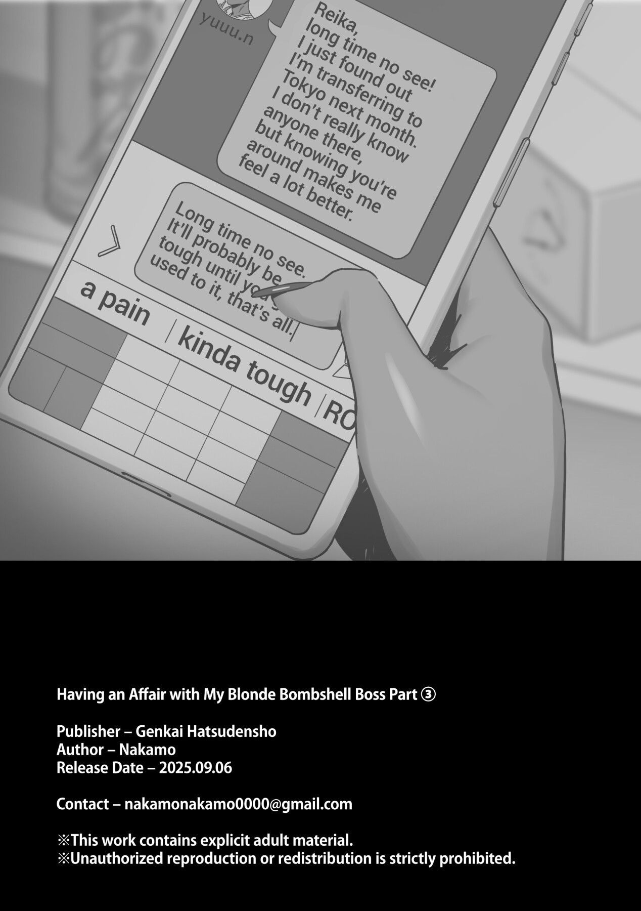 Hentai Manga Comic-Having an Affair with My Blonde Bombshell Boss –-3-26